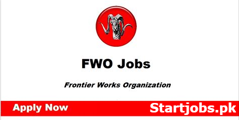 Frontier Works Organization FWO Jobs 2021 Apply Online