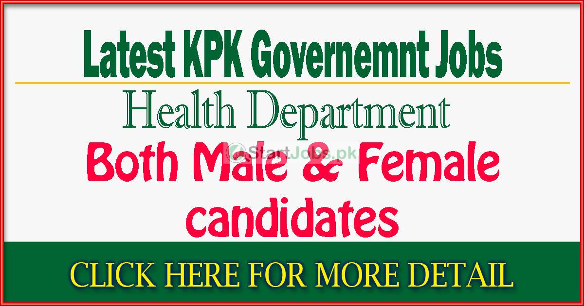 Health Department KPK Jobs 2021 for Physiotherapist Advertisement