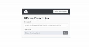 Google drive link generator - What is google drive link generator?